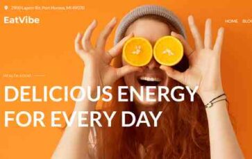 EatVibe (screenshot desktop)