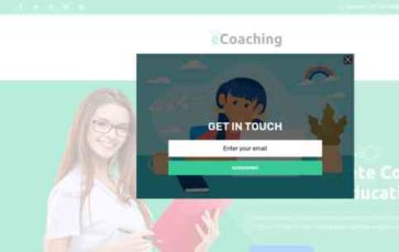 eCoaching (screenshot desktop)