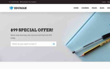 Edumax (GonThemes) (screenshot desktop)