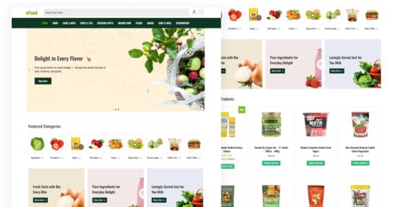 eFood (TemplateMonster)