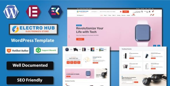 Electro Hub (TemplateMonster)