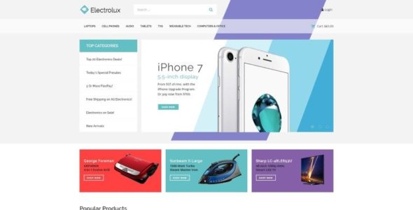 Electrolux (TemplateMonster)