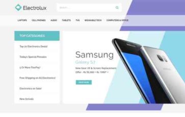 Electrolux (screenshot desktop)