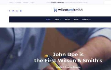 Electronics (Zemez) (screenshot desktop)