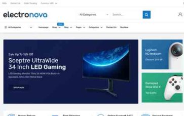 ElectroNova (screenshot desktop)