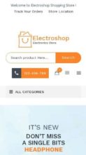 Electroshop (HasThemes) - (screenshot mobile)