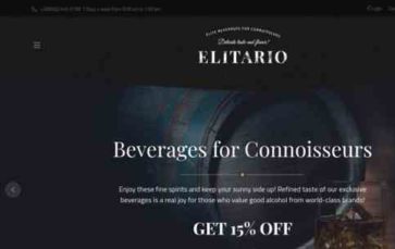 Elitario (screenshot desktop)