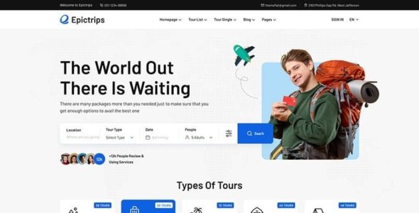 Epictrips (TemplateMonster)