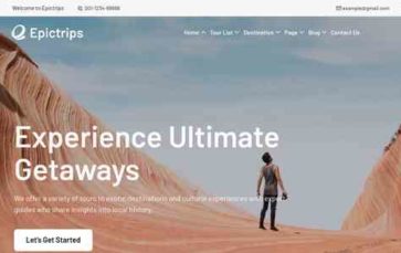 Epictrips (screenshot desktop)
