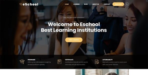 Eschool (TemplateMonster)