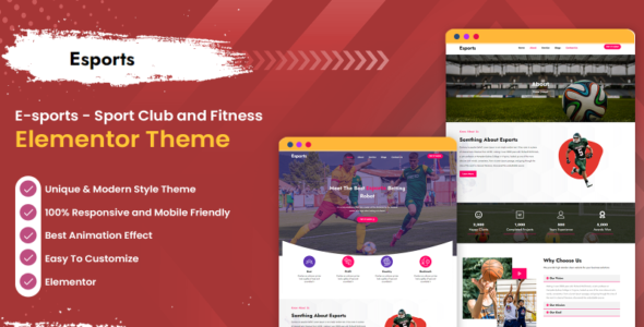Esports (TemplateMonster)