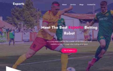 Esports (screenshot desktop)