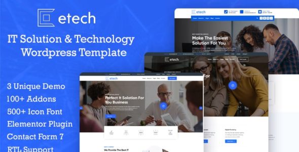 Etech (TemplateMonster)