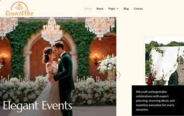 EventVibe (screenshot desktop)