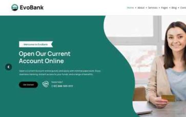 EvoBank (screenshot desktop)