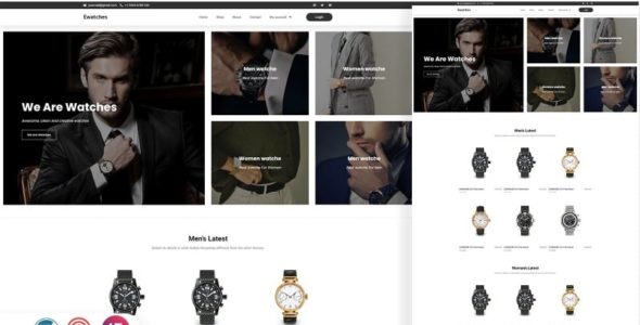Ewatches (TemplateMonster)