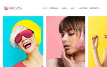 Exotonic (screenshot desktop)