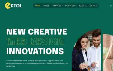 Extol (ThemeHt) (screenshot desktop)