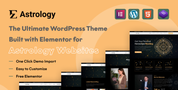 EZ Astrology (TemplateMonster)
