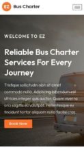 EZ Bus Charter (screenshot mobile)