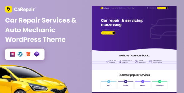 EZ Car Repair (TemplateMonster)