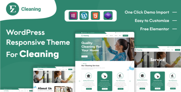 EZ Cleaning (TemplateMonster)
