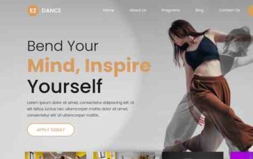 EZ Dance (screenshot desktop)