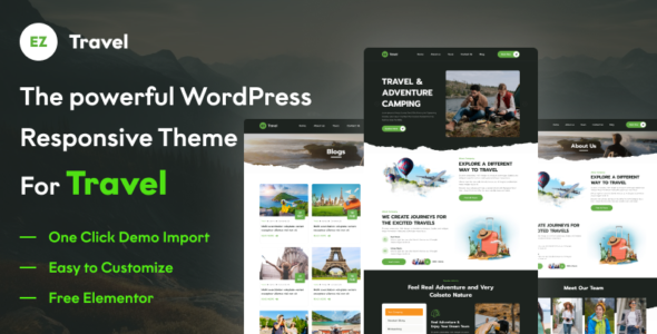 EZ Destination Travel (TemplateMonster)