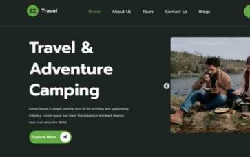 EZ Destination Travel (screenshot desktop)