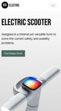 EZ Electric Scooter (screenshot mobile)