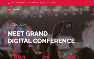 EZ Event (screenshot desktop)