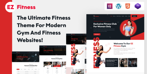 EZ Fitness (TemplateMonster)