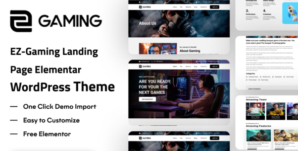 EZ Game (TemplateMonster)