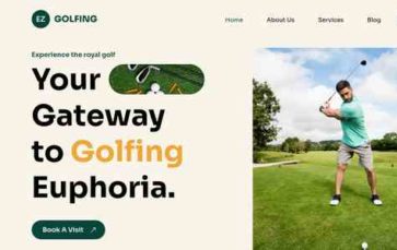 EZ Golf (screenshot desktop)