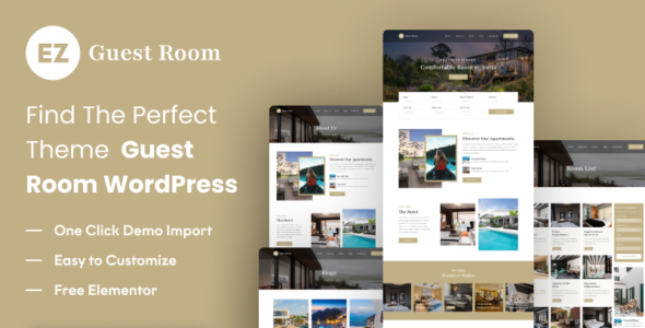 EZ Guest Room (TemplateMonster)