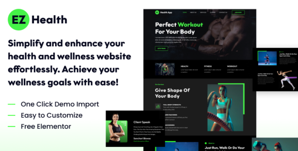 EZ Health (TemplateMonster)