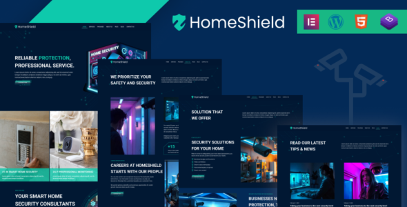 EZ Home Security (TemplateMonster)