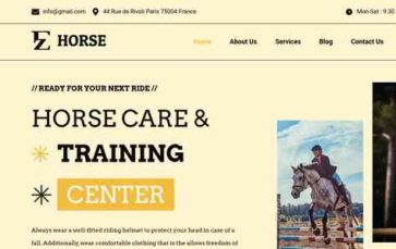 EZ Horse (screenshot desktop)