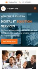 EZ IT Solution (screenshot mobile)
