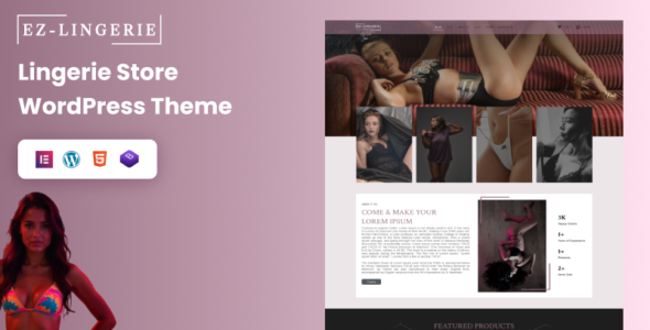 EZ Lingerie (TemplateMonster)