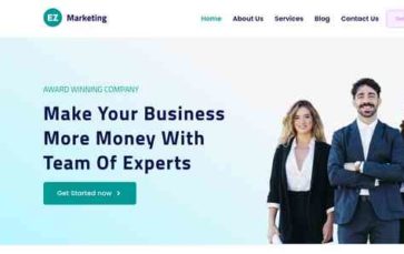 EZ Marketing (screenshot desktop)