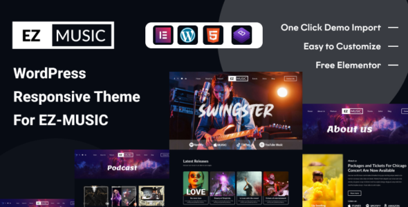 EZ Music (TemplateMonster)