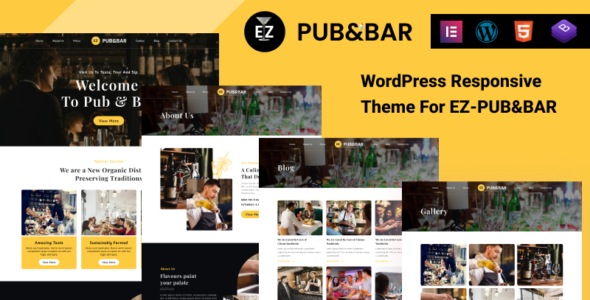 EZ Pub & Bar (TemplateMonster)