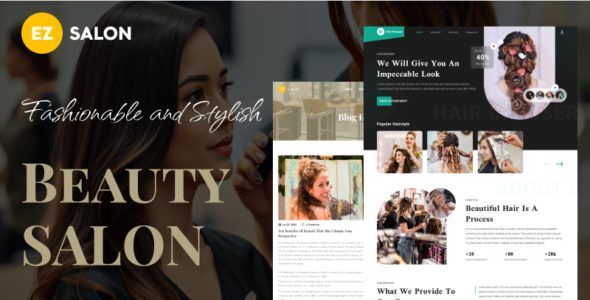 EZ Salon (TemplateMonster)