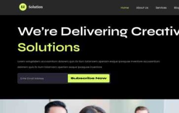 EZ Solutions (screenshot desktop)