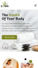 EZ Spa (screenshot mobile)