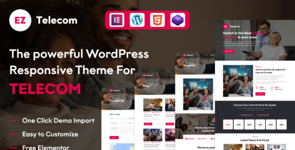 EZ Telecom (TemplateMonster)