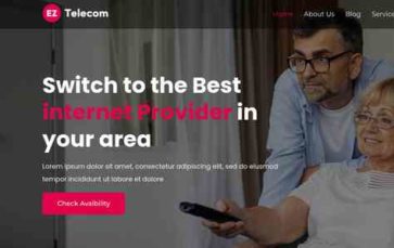 EZ Telecom (screenshot desktop)