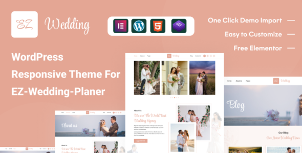 EZ Wedding (TemplateMonster)