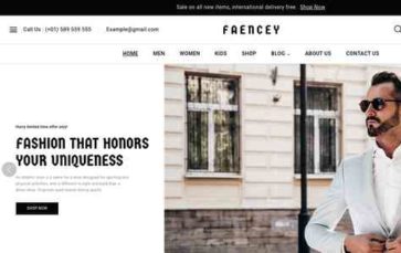 Faencey (screenshot desktop)